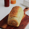 Whole Wheat Sourdough Sandwich Loaf - Vegetarian, Gut Friendly - 450 g